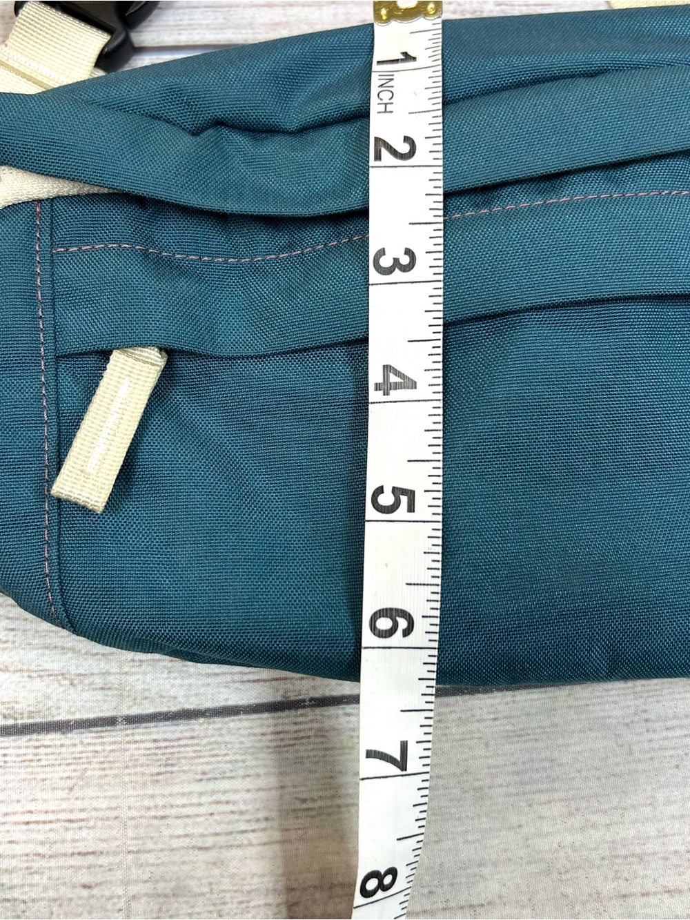 Walker Family Goods Louie Sling Fanny Pack Belt Bag Teal Blue UNISEX Gorpcore - Picture 15 of 15
